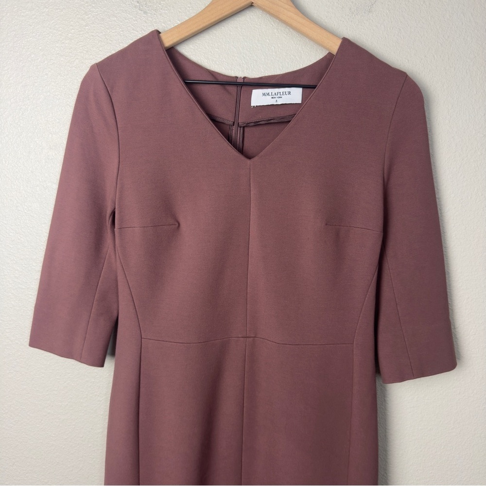 MM. Lafleur Women’s Mona Career Ponte Knit Dress - Picture 3 of 10